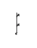 MULTIBRACKETS 5877 Rotating table stand Multibrackets Deskmount Officeline Dual Vertical Black - 15  - 30  screen Vesa Max 100