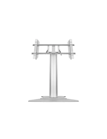 MULTIBRACKETS 7420 Support sol a fixer inclinable Multibrackets Public Display Stand 110 HD Floorbase Single Silver-écran 32"-5 2