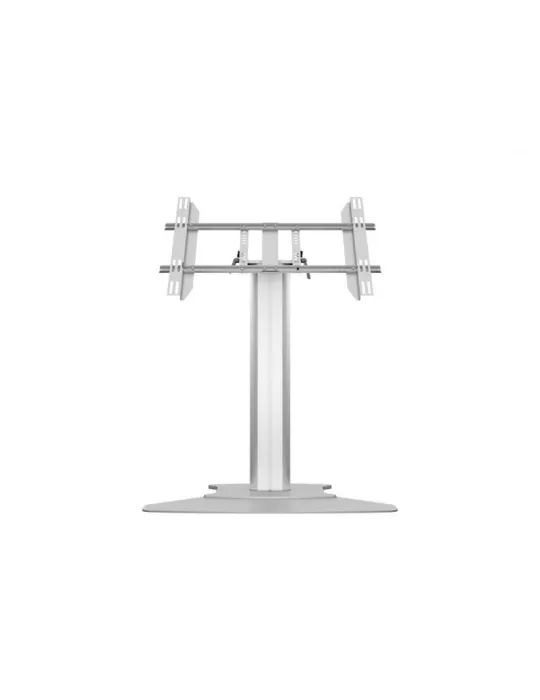 MULTIBRACKETS 7420 Support sol a fixer inclinable Multibrackets Public Display Stand 110 HD Floorbase Single Silver-écran 32 -