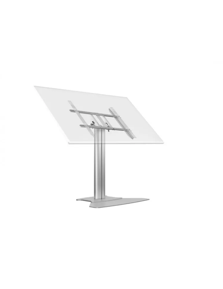 MULTIBRACKETS 7420 Soporte sol un fijador inclinable Multibrackets Public Display Stand 110 HD Floorbase Single Silver-écran 3