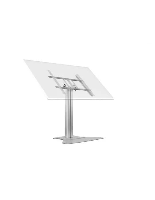 MULTIBRACKETS 7420 Support sol a fixer inclinable Multibrackets Public Display Stand 110 HD Floorbase Single Silver-écran 32 -