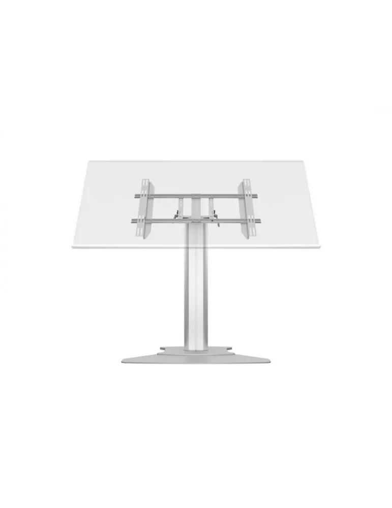 MULTIBRACKETS 7420 Soporte sol un fijador inclinable Multibrackets Public Display Stand 110 HD Floorbase Single Silver-écran 3