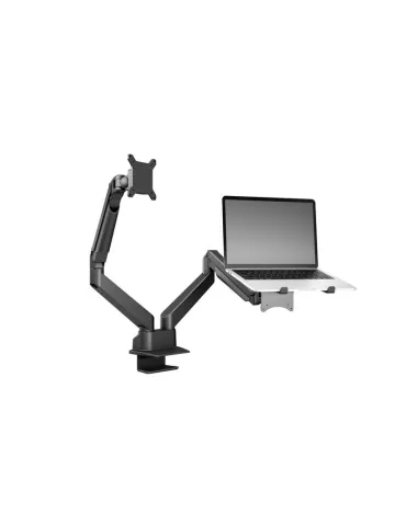 MULTIBRACKETS 1881 Tischständer mit Computerhalterung Multibrackets Gas Lift Arm Dual Arm w. Laptop Holder - Bildschirm 15 - 3