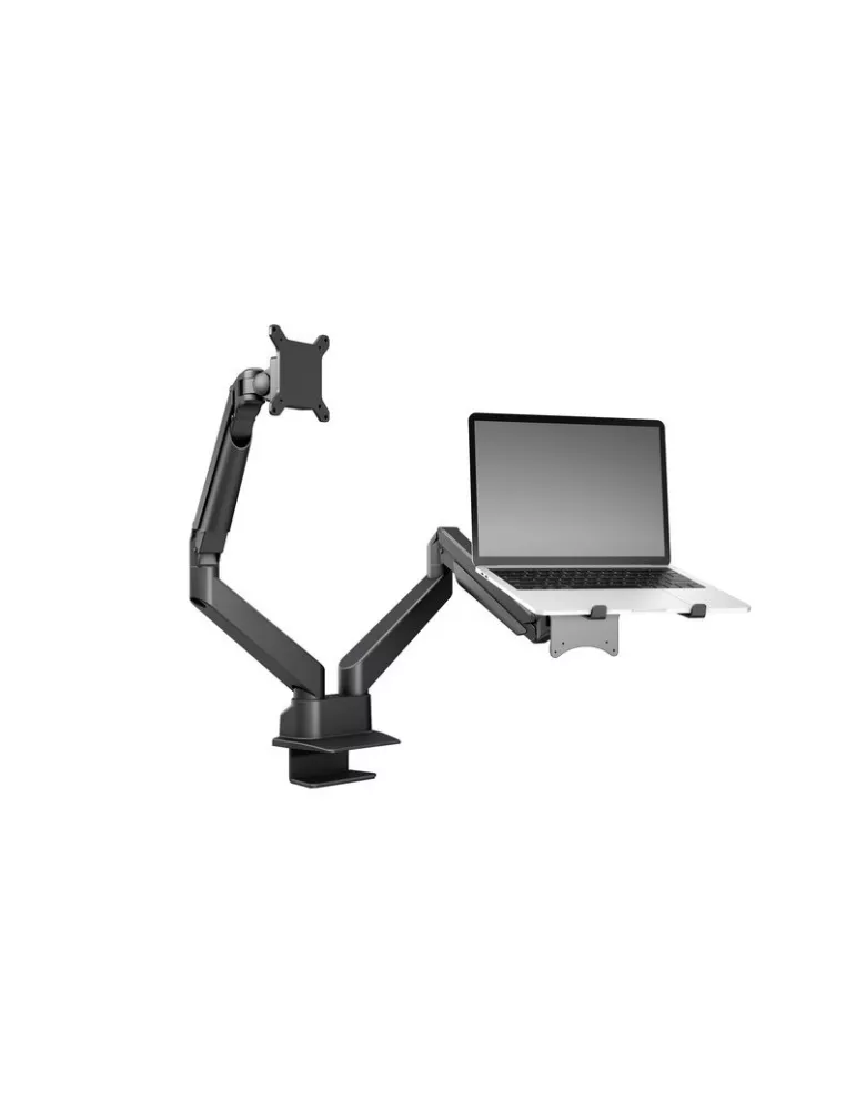 MULTIBRACKETS 1881 Soporte de mesa con soporte para ordenador Multibrackets Brazo de elevación a gas Doble brazo c.. Soporte p
