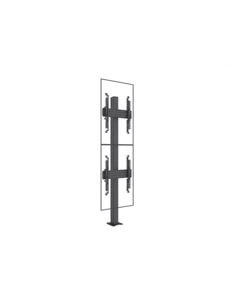 MULTIBRACKETS 0310 Bodenständer mit verstellbarer Befestigung Multibrackets MBFC2U 180 Floormount Column Pro - 2 Bildschirme 3