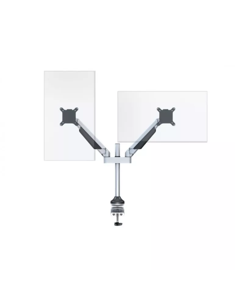 MULTIBRACKETS 7198 Support de table articulé Multibrackets M VESA Gas Lift Arm Dual - 2 écranS de 15"- 32" VESA Max 100x100