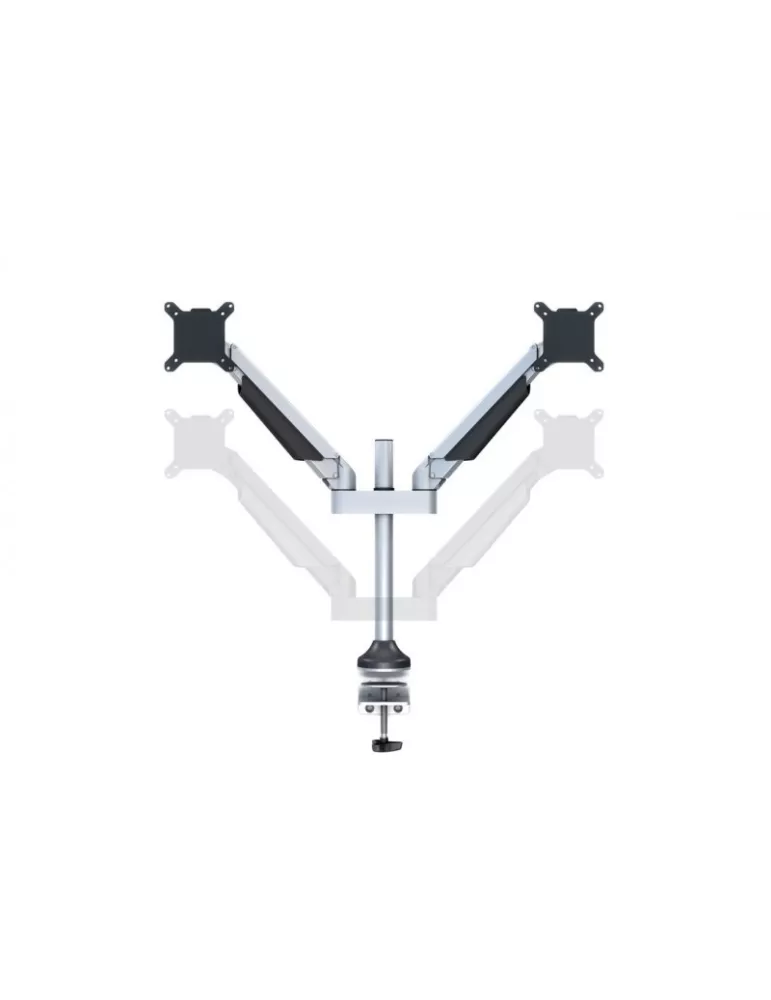 MULTIBRACKETS 7198 Soporte de mesa articulado Multibrackets M VESA Gas Lift Arm Dual - 2 pantallas de 15 - 32  VESA Max 100x10