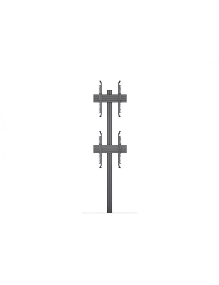 MULTIBRACKETS 6764 Soporte sol Multibrackets Columna de pie Pro MBFSC2U 180 - 2 pantallas 40 -75  VESA Max 400x400 MULTIBRACKE