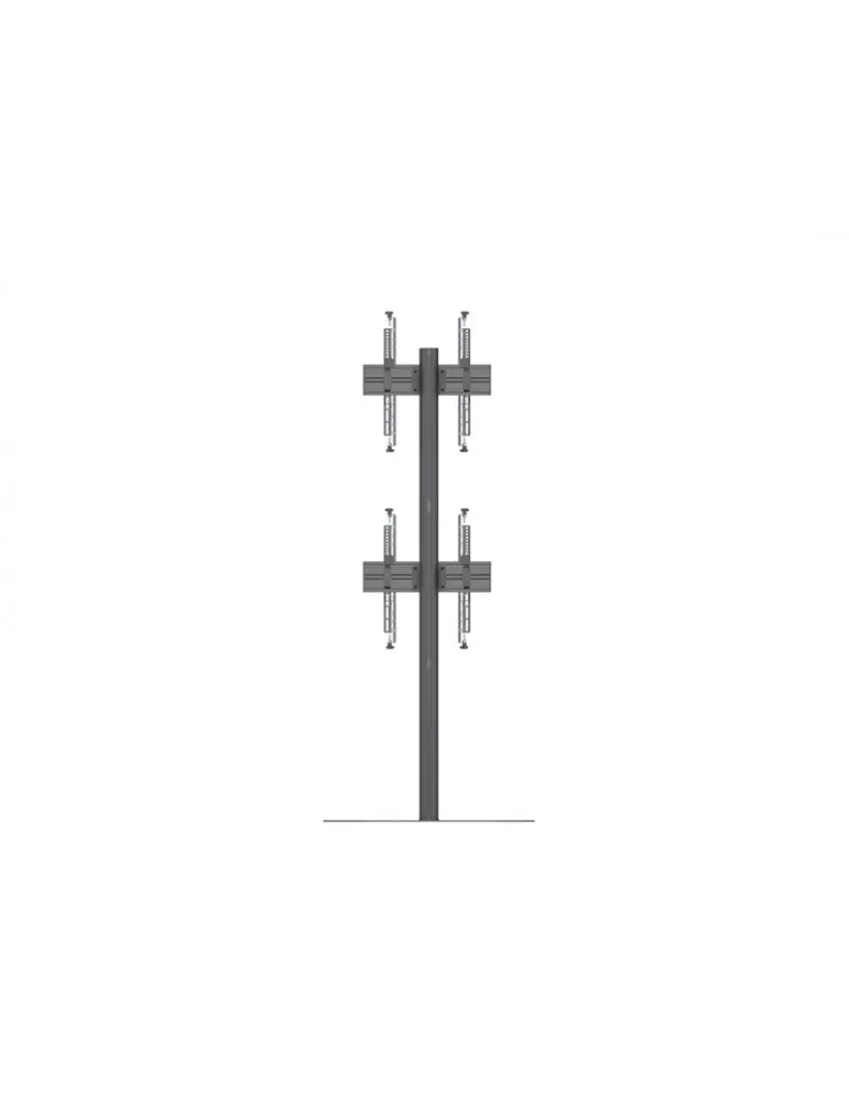 MULTIBRACKETS 6764 Soporte sol Multibrackets Columna de pie Pro MBFSC2U 180 - 2 pantallas 40 -75  VESA Max 400x400 MULTIBRACKE