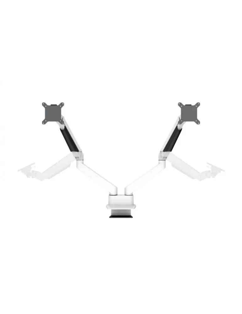MULTIBRACKETS 3989 Gelenkige Tischhalterung Multibrackets Gas Lift Arm Dual Side by Side - 2 Bildschirme von 15 -32  VESA Max