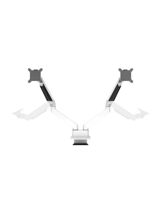 MULTIBRACKETS 3989 Gelenkige Tischhalterung Multibrackets Gas Lift Arm Dual Side by Side - 2 Bildschirme von 15 -32  VESA Max