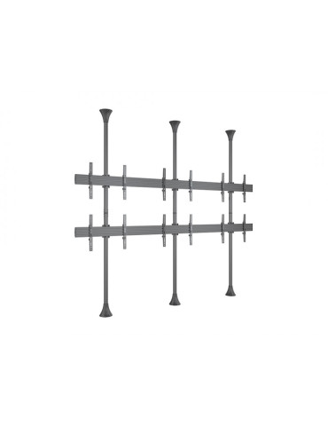 MULTIBRACKETS 6107 Wandhalterung Boden-Decke Multibrackets Floor to Ceiling Mount Pro MBFC3UX2 - 6 Bildschirme 40 -65  VESA Ma