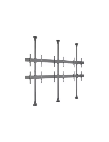 MULTIBRACKETS 6107 Wandhalterung Boden-Decke Multibrackets Floor to Ceiling Mount Pro MBFC3UX2 - 6 Bildschirme 40 -65  VESA Ma