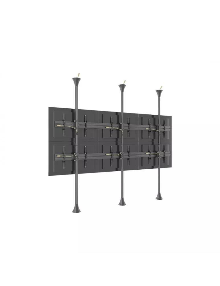 MULTIBRACKETS 6107 Support mur d'images sol-plafond Multibrackets Floor to Ceiling Mount Pro MBFC3UX2 - 6 écrans 40"-65" VESA M