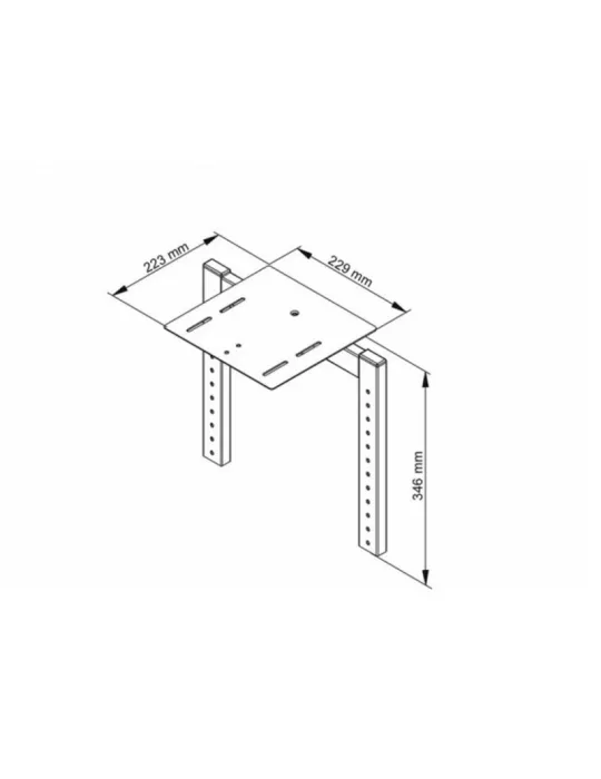 MULTIBRACKETS 1183 White Multibrackets Camera Holder for motorized floor stands MULTIBRACKETS MUL1183 | MusicGoodDeal