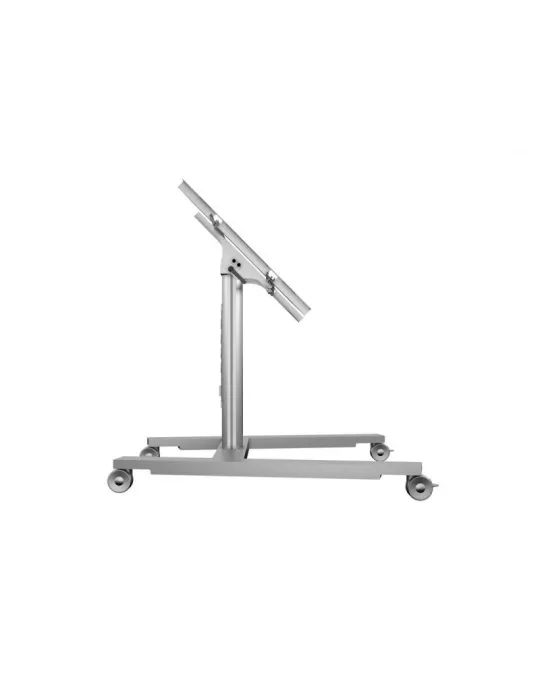 MULTIBRACKETS 6829 Support mobile inclinable 90° Multibrackets Public Display Stand 80 HD Wheelbase Single Silver - écran 32"-5