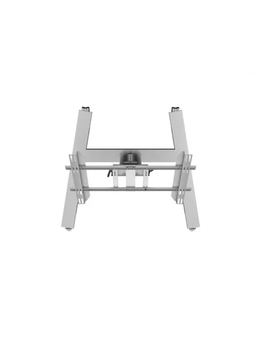 MULTIBRACKETS 6829 Support mobile inclinable 90° Multibrackets Public Display Stand 80 HD Wheelbase Single Silver - écran 32"-5