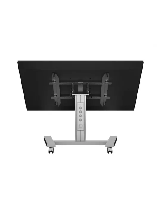 MULTIBRACKETS 6829 Support mobile inclinable 90° Multibrackets Public Display Stand 80 HD Wheelbase Single Silver - écran 32"-5