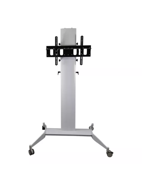 EUROMET 18885 Support sol mobile Blanc  SLIDE MAXI Cart  Ecran Vesa Max 600x400