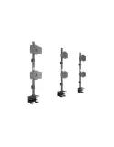 MULTIBRACKETS 2741 Multibrackets VESA Desktopmount Sexta Vertical Abrazadera de escritorio - 6 pantallas de 24  -32  Max 200x1