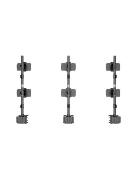 MULTIBRACKETS 2741 Support de table rotatif Multibrackets VESA Desktopmount Sixth Vertical Desk Clamp - 6 écrans de 24" -32" Ma