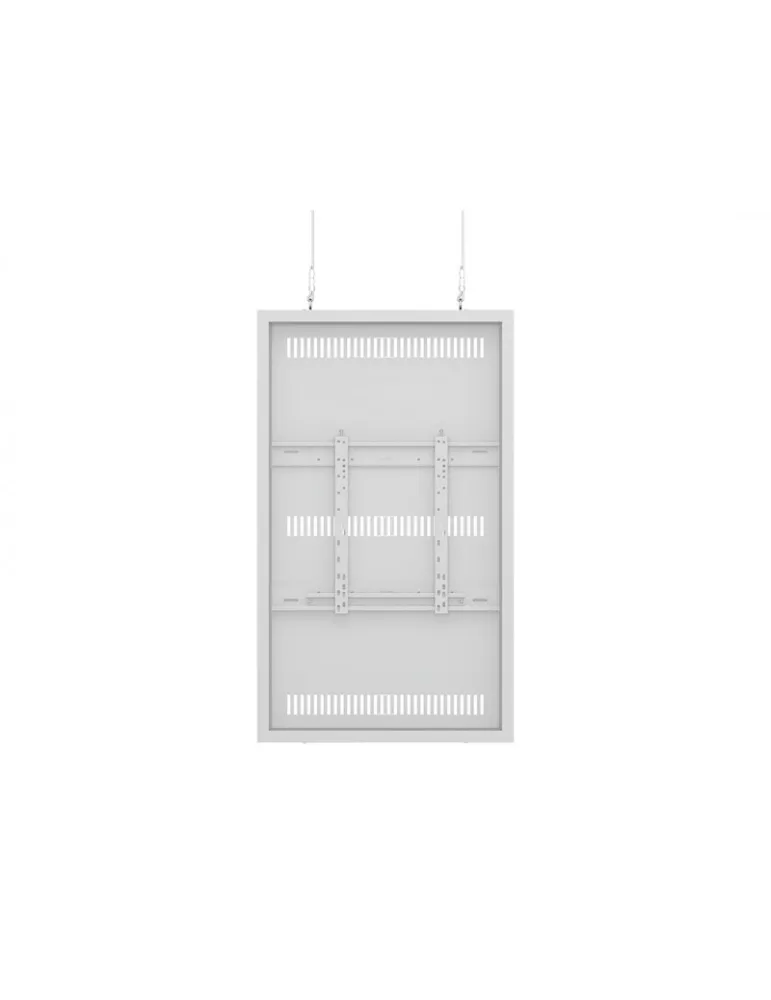 MULTIBRACKETS 3700 Caisson avec Elingues Multibrackets Enclosure Wire Medium White - écran 55"
