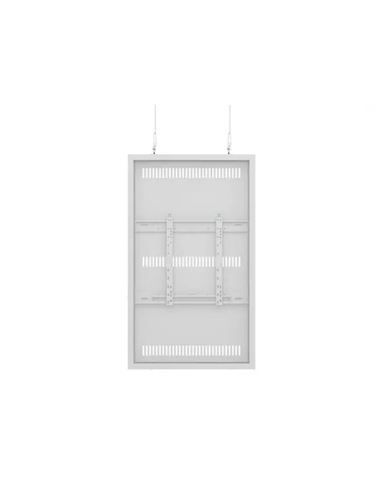 MULTIBRACKETS 3700 Caisson avec Elingues Multibrackets Enclosure Wire Medium White - écran 55"