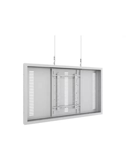 MULTIBRACKETS 3700 Caisson avec Elingues Multibrackets Enclosure Wire Medium White - écran 55"