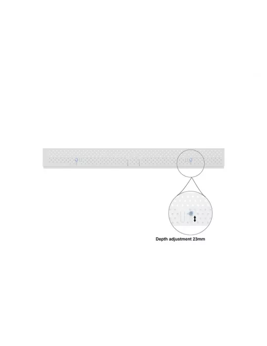 MULTIBRACKETS 3700 Caisson avec Elingues Multibrackets Enclosure Wire Medium White - écran 55"