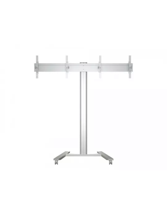 MULTIBRACKETS 5365 Mobiler Ständer Doppelbildschirme Multibrackets Public Display Stand 180 HD Dual - 2 Bildschirme 40 -60  VE