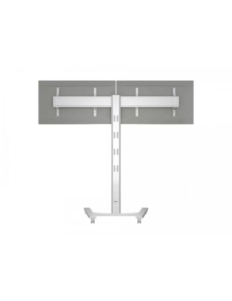 MULTIBRACKETS 5365 Support mobile Double ecrans Multibrackets Public Display Stand 180 HD Dual - 2 écrans 40"-60" VESA Max 800x