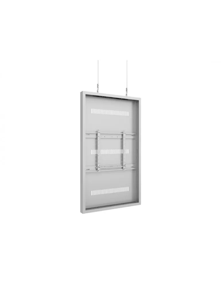 MULTIBRACKETS 3724 Caisson avec Elingues Multibrackets Enclosure 65" Wire Medium White