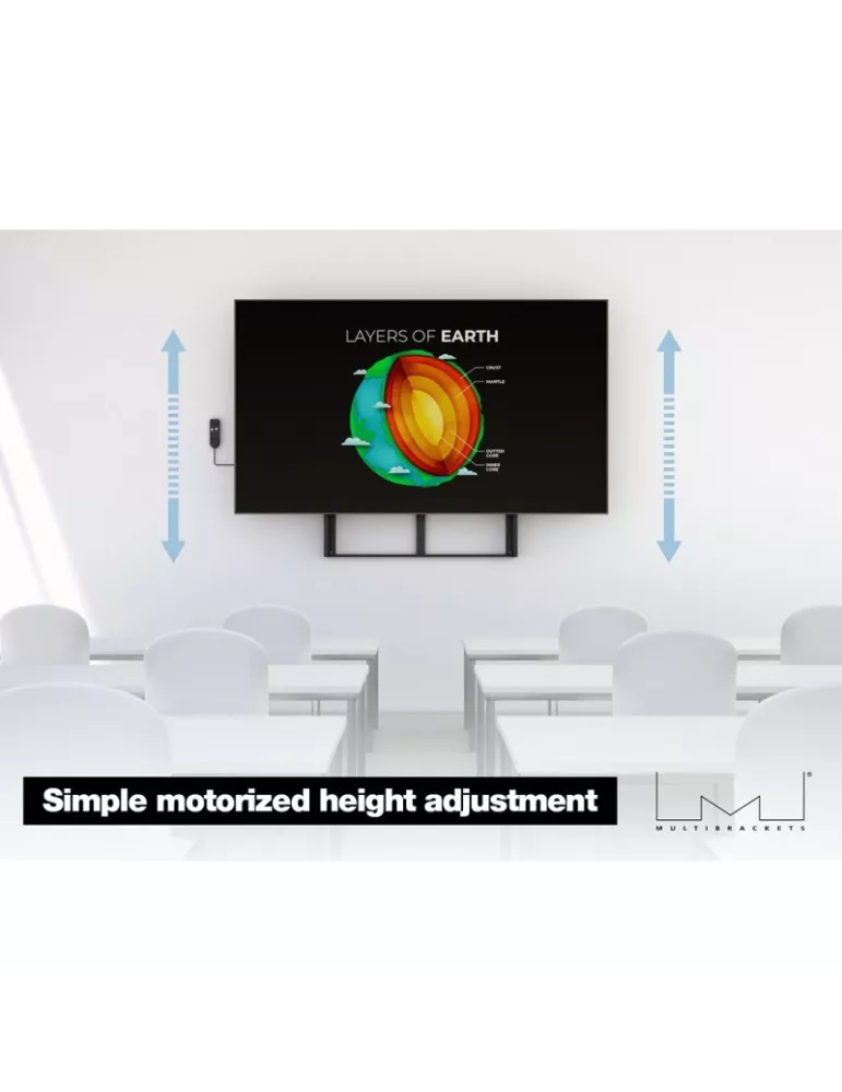 MULTIBRACKETS 2913 Multibrackets Motorized Wallmount HD - 42  - 110  screen VESA Max 350x900 MULTIBRACKETS MUL2913 | MusicGood