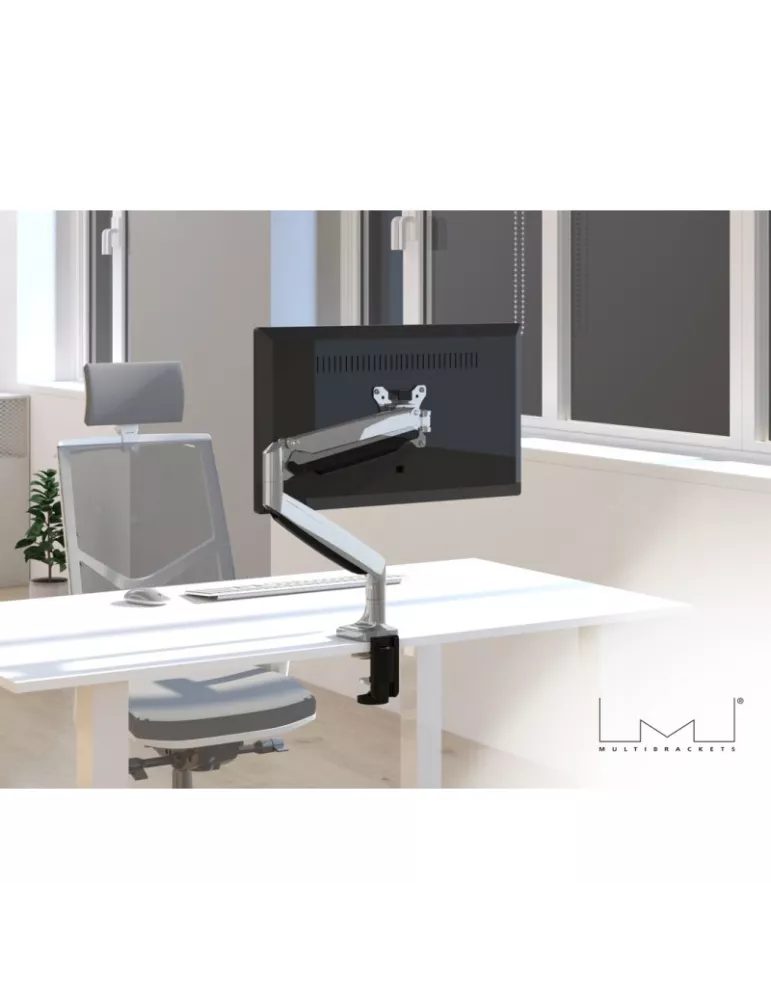 MULTIBRACKETS 3255 Support de table articulé Multibrackets Deskmount Gas Spring Single - écran de 15" - 30" VESA Max 100x100
