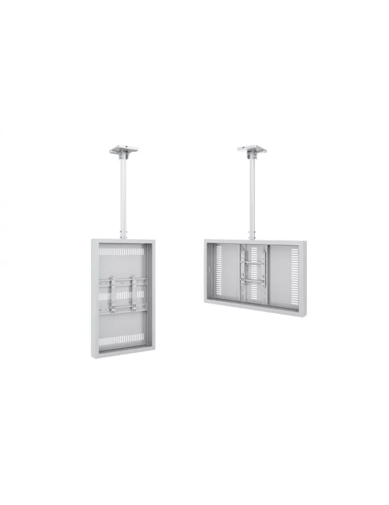 MULTIBRACKETS 5049 Support plafond avec caisson Multibrackets Enclosure 43  Ceiling Small Blanc - écran 43  VESA Max 600x400 M