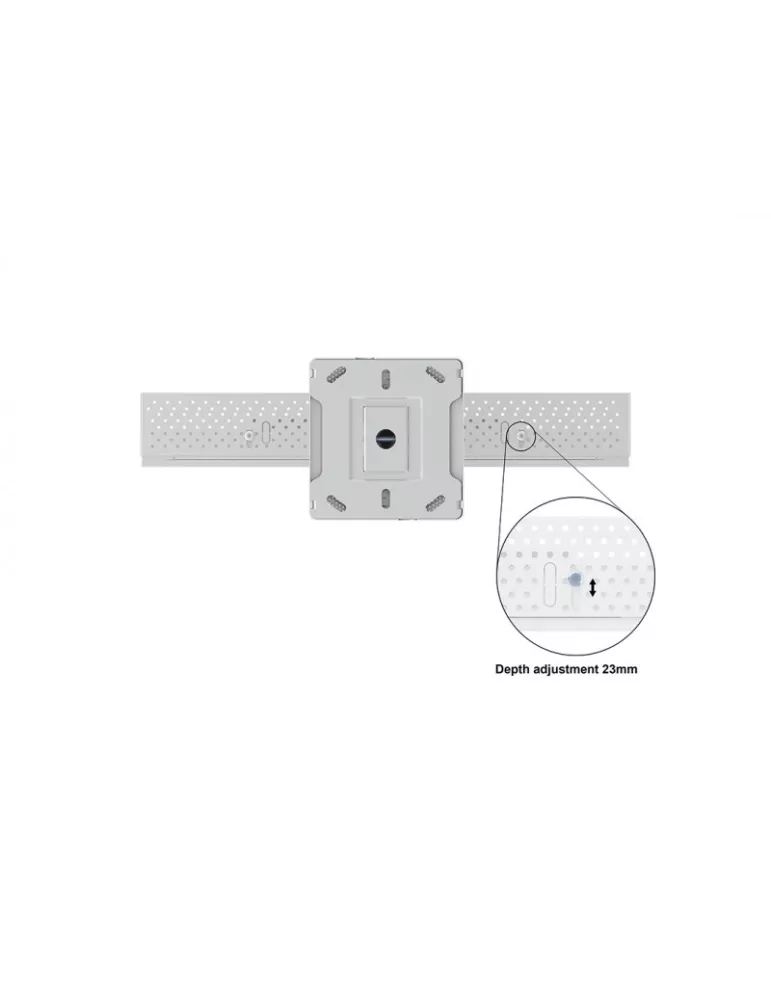 MULTIBRACKETS 5049 Support plafond avec caisson Multibrackets Enclosure 43  Ceiling Small Blanc - écran 43  VESA Max 600x400 M