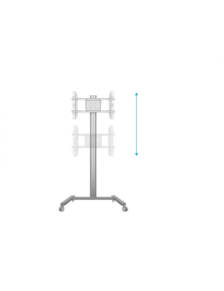 MULTIBRACKETS 0636 Support mobile Multibrackets Display Stand 180 Single Silver - écran 32"-65" VESA Max 700x400