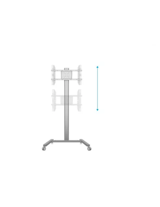 MULTIBRACKETS 0636 Mobiler Ständer Multibrackets Display Stand 180 Single Silver - Bildschirm 32 -65  VESA Max 700x400 MULTIBR