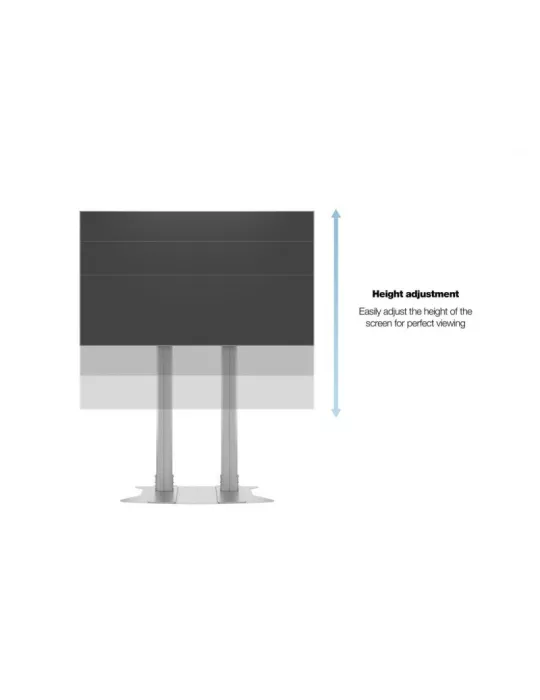 MULTIBRACKETS 2562 Soporte sol Multibrackets Display Stand 210 Dual Pillar SIlver - écran 70 -110  VESA Max 800x600 MULTIBRACK