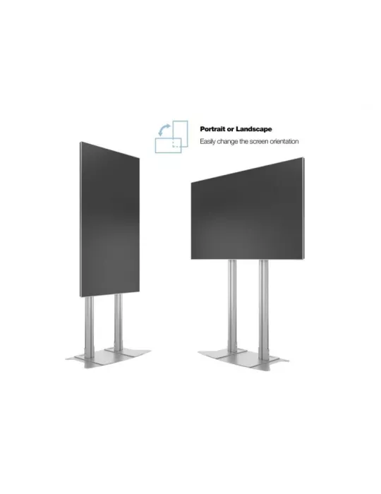MULTIBRACKETS 2562 Support sol Multibrackets Display Stand 210 Dual Pillar SIlver - écran 70"-110" VESA Max 800x600