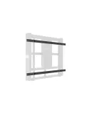 MULTIBRACKETS 2951 Verlängerungsstangen VESA Motorized Public Floorstand und Wallmount 160kg Series VESA Max 1200x800 MULTIBRA