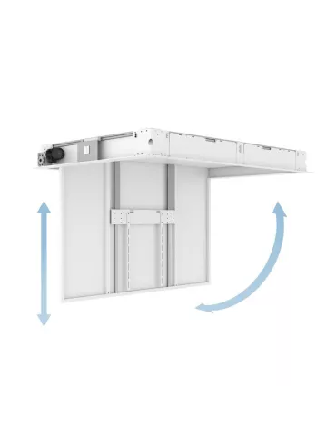 MULTIBRACKETS 5506 Support plafond extensible Multibrackets Motorized Ceilingmount Inverted Extensional w lid - écran 65 -86
