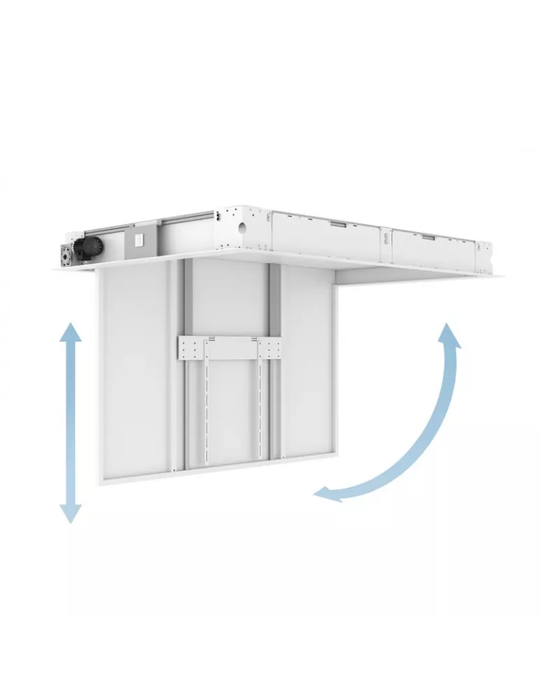 MULTIBRACKETS 5506 Ausziehbare Deckenhalterung Multibrackets Motorized Ceilingmount Inverted Extensional w lid - 65 -86 -Bilds