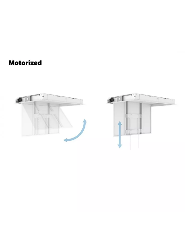 MULTIBRACKETS 5506 Support plafond extensible Multibrackets Motorized Ceilingmount Inverted Extensional w lid - écran 65 -86