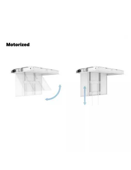 MULTIBRACKETS 5506 Support plafond extensible Multibrackets Motorized Ceilingmount Inverted Extensional w lid - écran 65 -86
