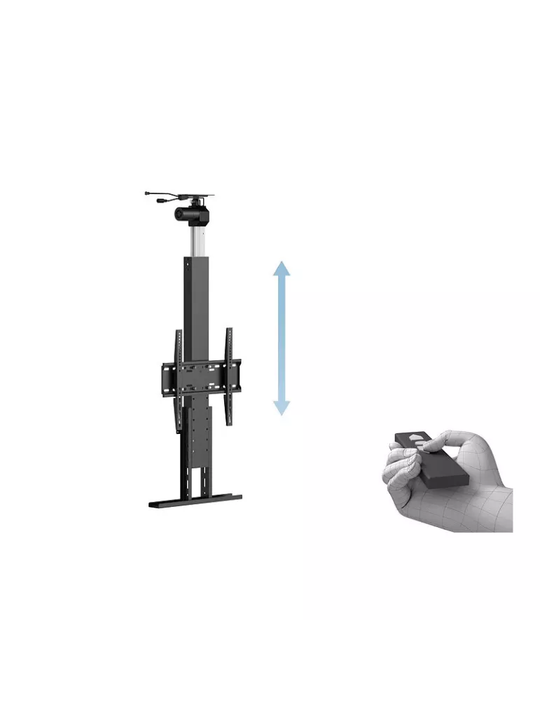 MULTIBRACKETS 6787 Soporte de plafón Multibrackets Elevador de TV motorizado de techo abatible - écran 32 -55  VESA Max 400x40