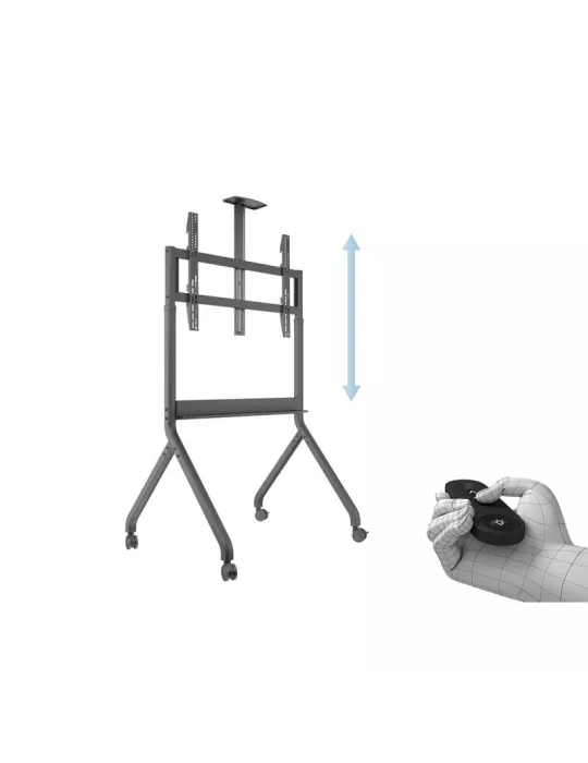 MULTIBRACKETS 7418 Support mobile Motorisé  Collaboration Floorstand 55-86'' REF: