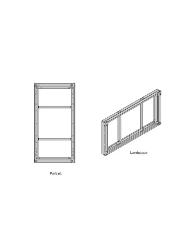 MULTIBRACKETS 4752 Wandhalterung Multibrackets Wallmount Pro Samsung OH55F  B  A  AS - 55  Bildschirm VESA Max 1186x560 MULTIB 2