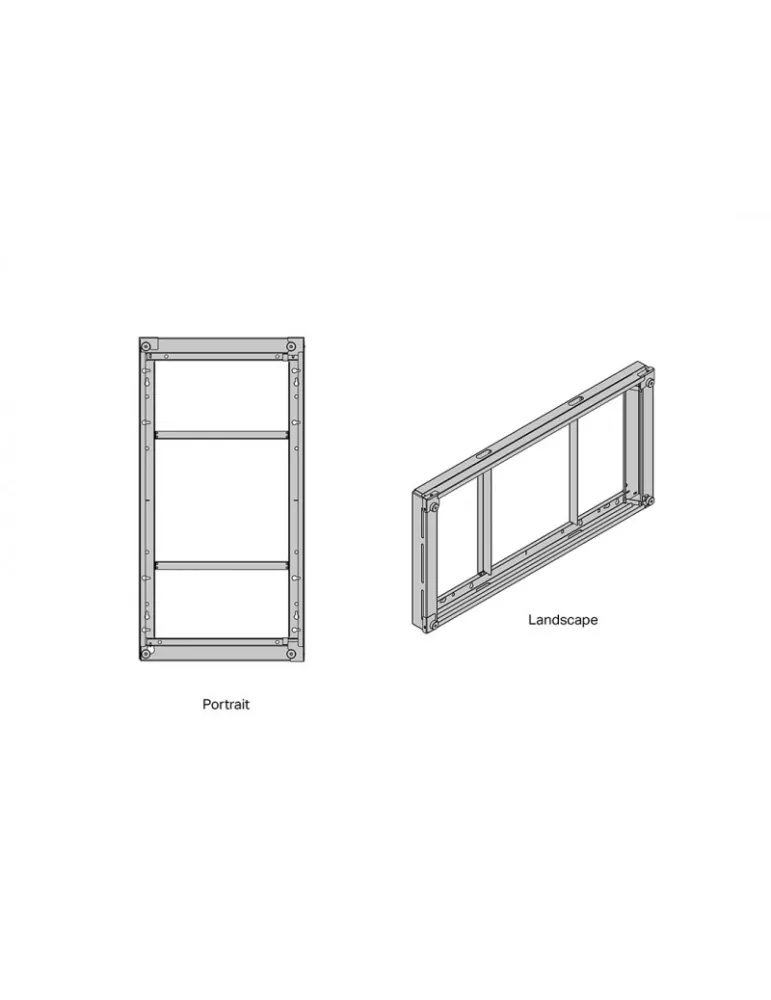 MULTIBRACKETS 4752 Wallmount Multibrackets Wallmount Pro Samsung OH55F  B  A  AS - 55  screen VESA Max 1186x560 MULTIBRACKETS