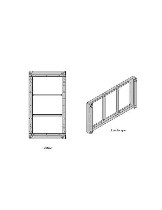 MULTIBRACKETS 4745 Wallmount Multibrackets PRO OH46F B for samsung OH46 REF  MULTIBRACKETS MUL4745 | MusicGoodDeal